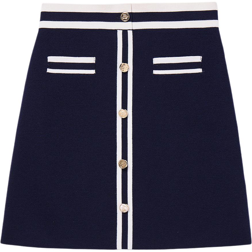 

Карл Лагерфельд FW25 повседневные короткие юбки женские KARL LAGERFELD / Karl Lagerfeld Jeans, синий