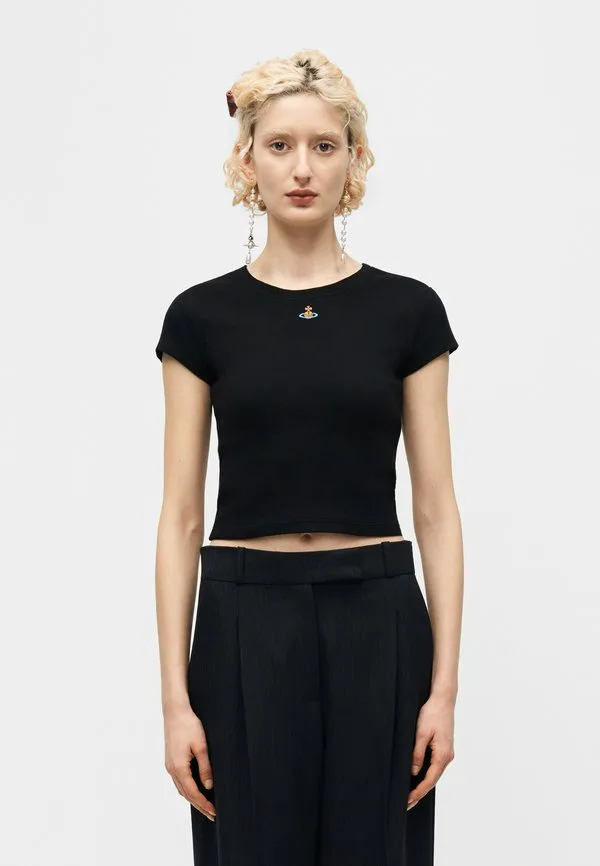 

Детская базовая футболка перу Vivienne Westwood, Black, Черный, Детская базовая футболка перу Vivienne Westwood, Black