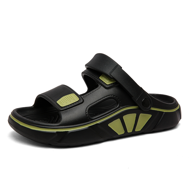 

CariteSport Пляжные сандалии мужские черно-зеленые, цвет Black Green