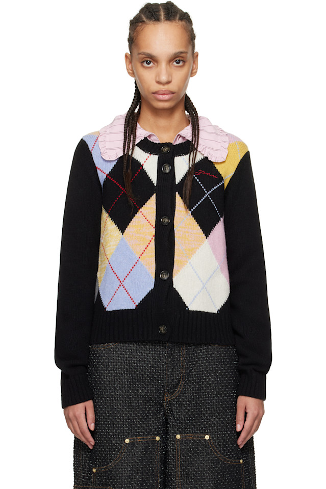 

Кардиган Harlequin Ganni, мультиколор