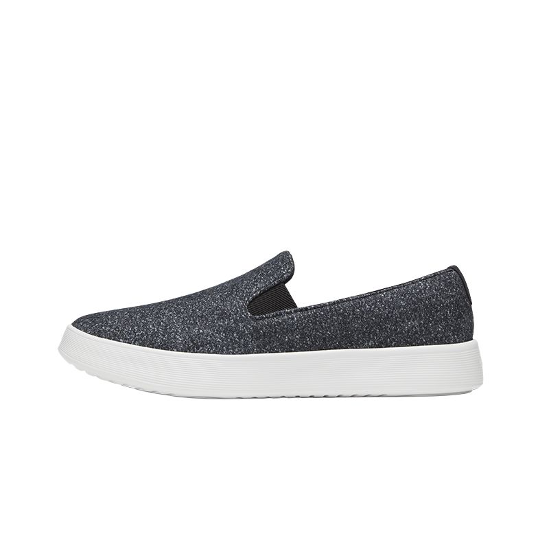 

Легкие повседневные туфли Wool Cruiser Slip On с низким верхом, темно-серые, мужские Allbirds, Dark Gray (Light Gray Base)