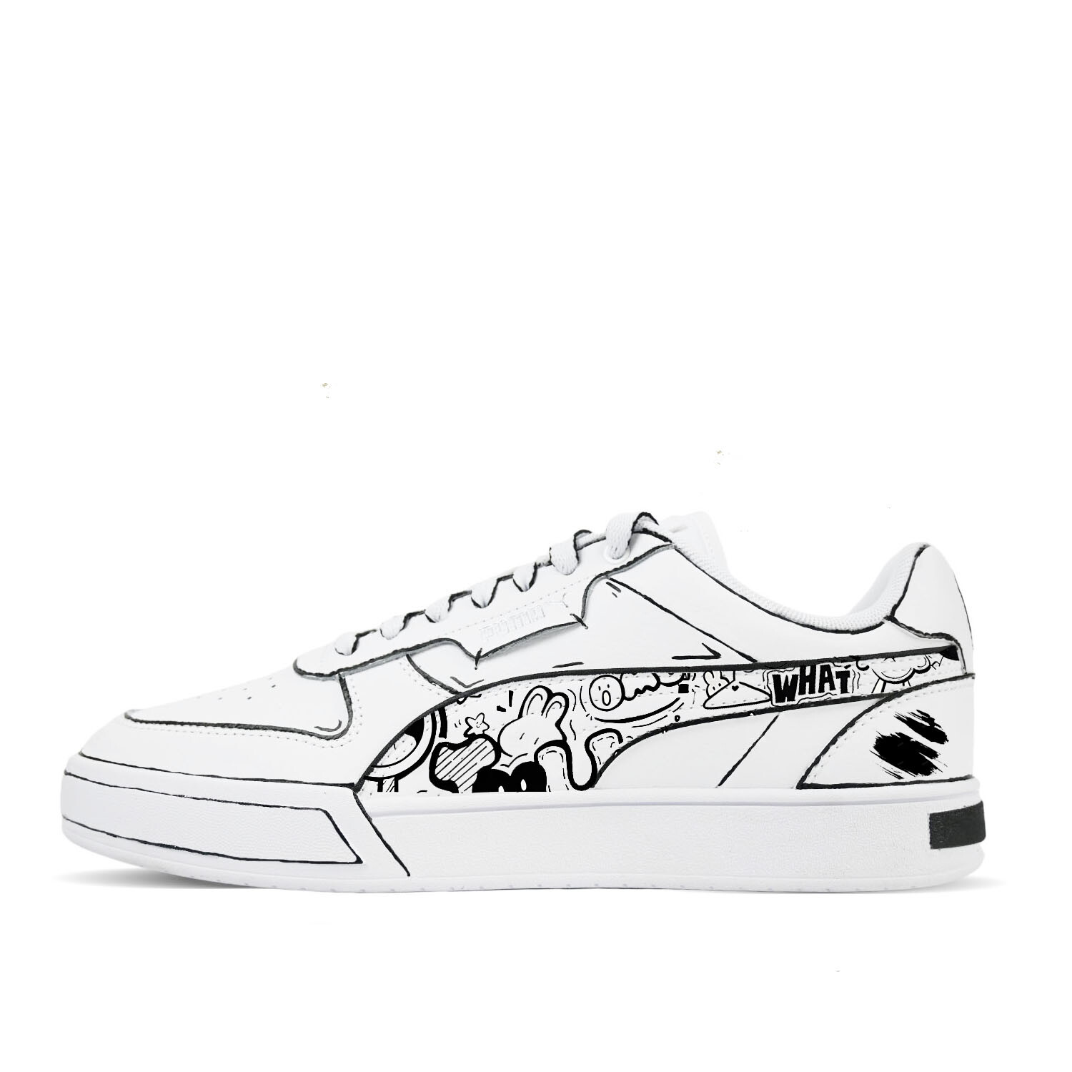 

Кроссовки для скейтбординга CAVEN DIME, унисекс, низкие, белый Puma