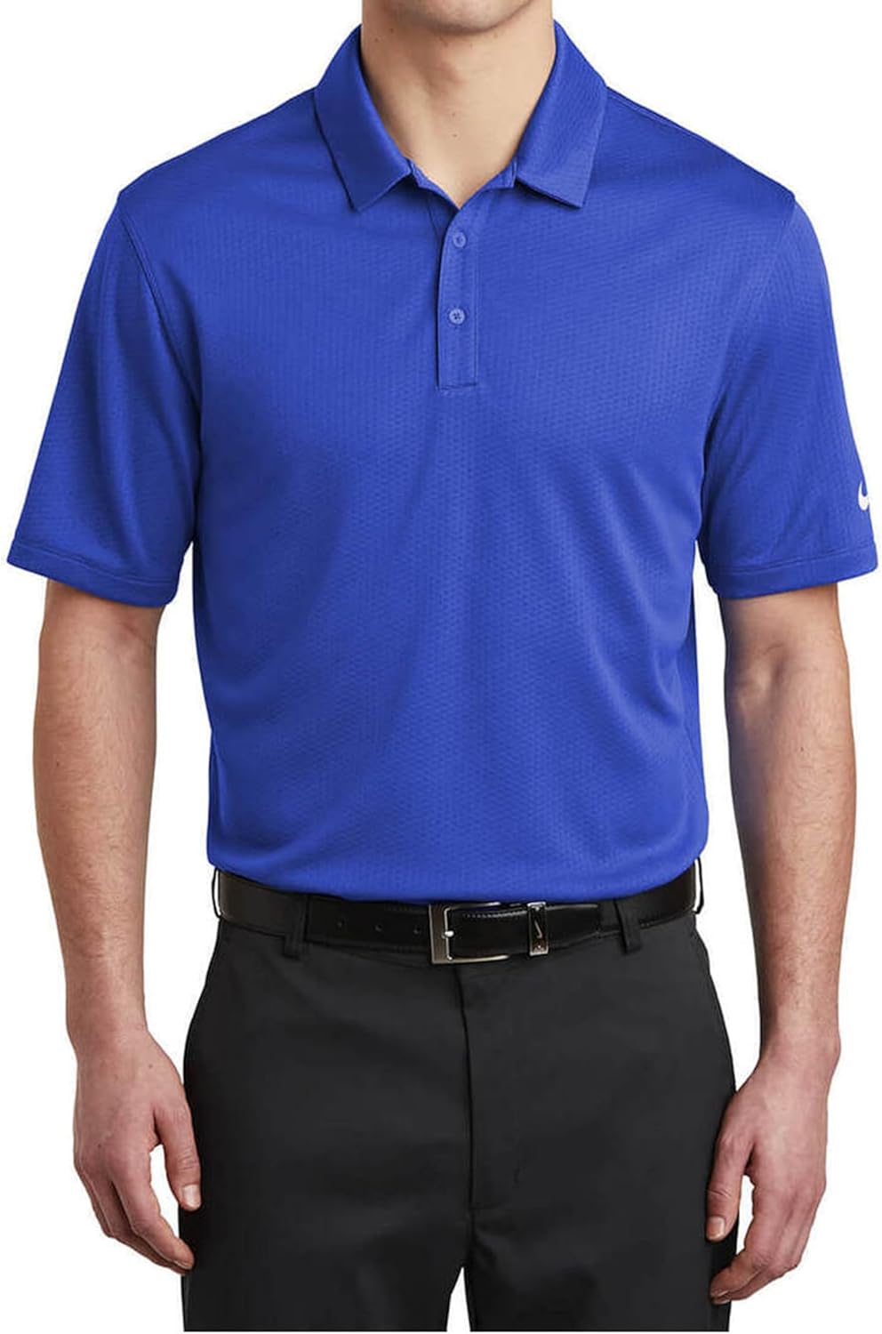 

Поло Nike Dri-FIT Hex Textured. NKAH6266, Game Royal