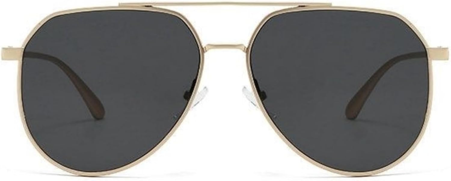 

Willochra — большие солнцезащитные очки-пилот для женщин в винтажном стиле с металлической оправой и двойным дужком, а также овальные солнцезащитные очки для мужчин с защитой от УФ-излучения UV400, C1