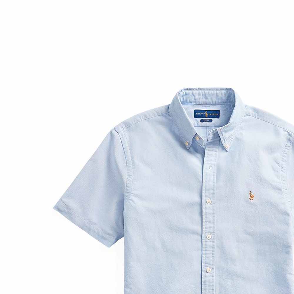 

Футболка поло мужская синяя Polo Ralph Lauren