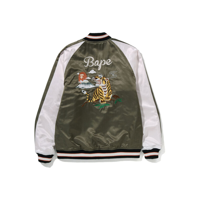

BAPE Bape Сувенирная куртка A Bathing Ape, цвет Denim NYX