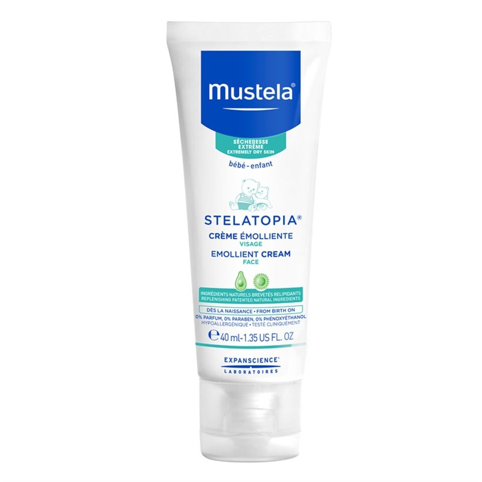 

Смягчающий крем для лица Mustela Stelatopia 40 мл