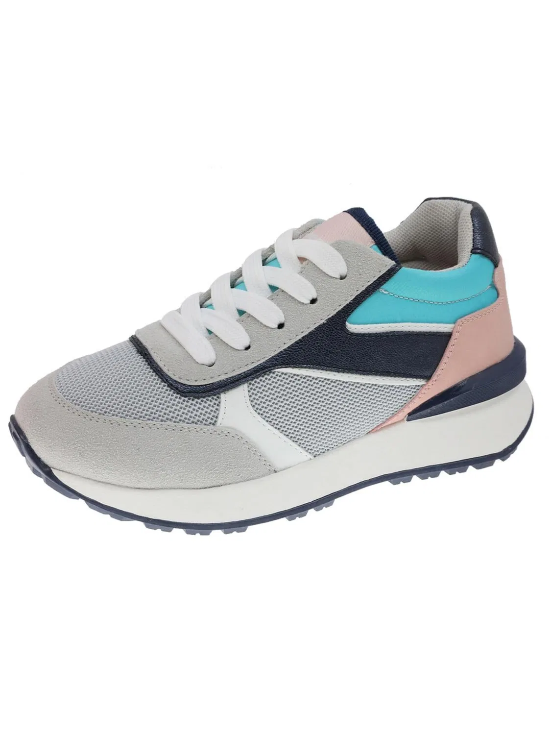 Кроссовки Beppi в стиле Casual Shoe серого цвета