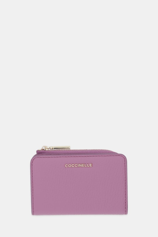 

Кожаный кошелек Coccinelle, фиолетовый