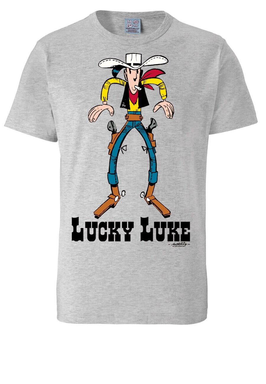 

Футболка LOGOSHIRT Shirt Lucky Luke Colt, серый