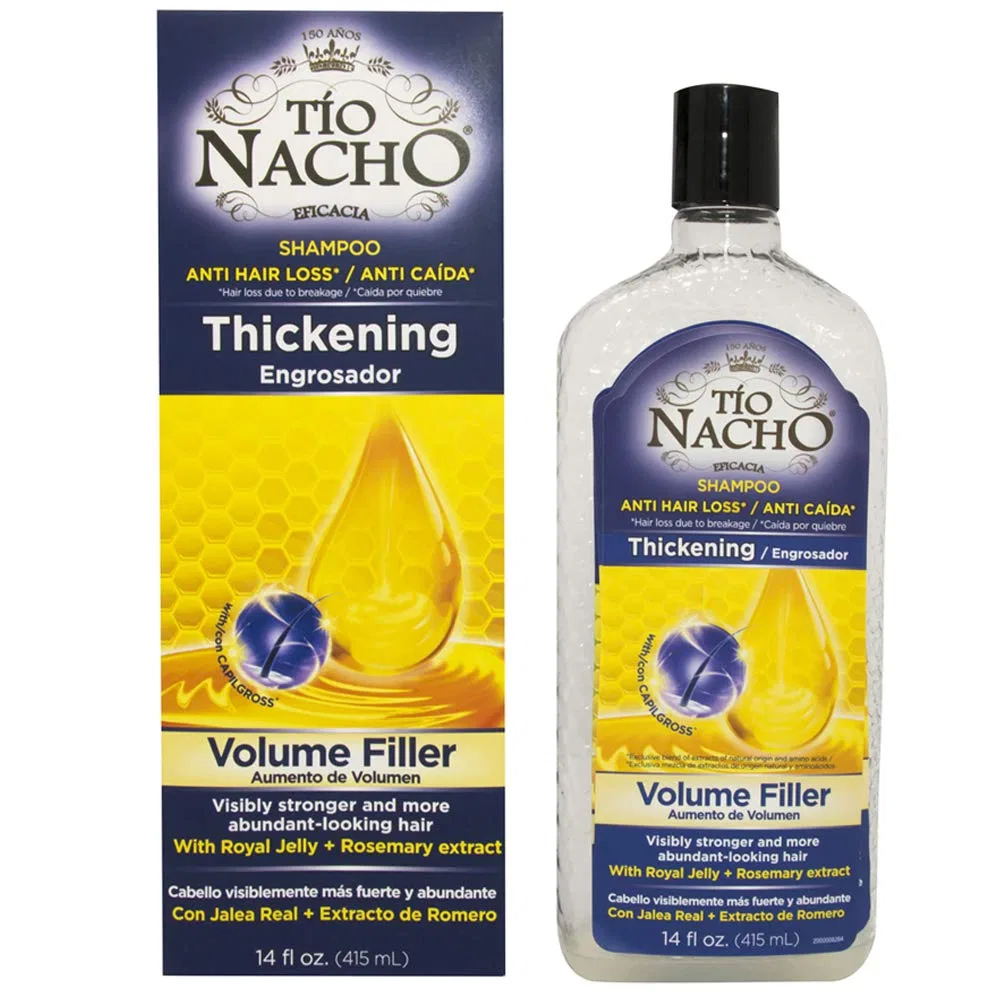 Шампунь для утолщения волос Engrosador Thickening Volume Filler 415 мл от Tio Nacho ‎Tio Nacho — фото 4