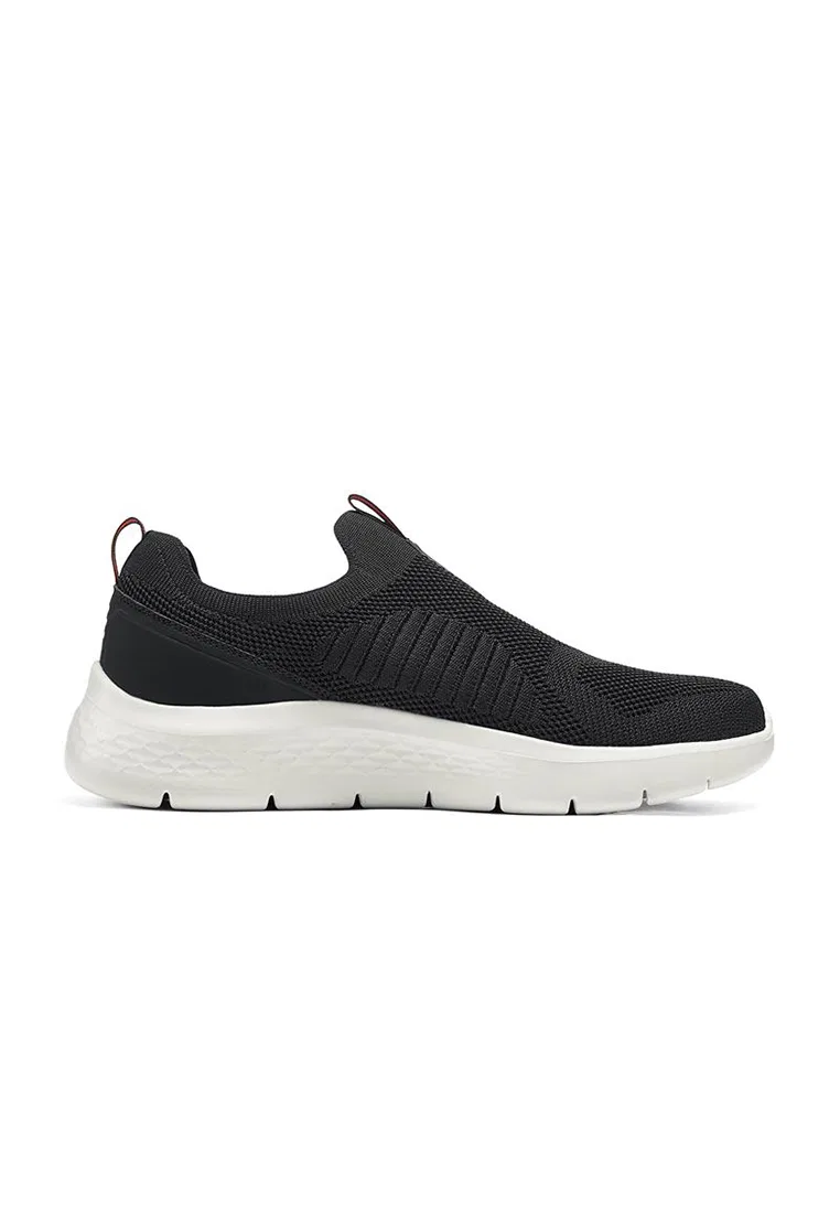Кроссовки мужские, гибкая подошва, Skechers GO WALK FLEX, белый/черный — фото 2