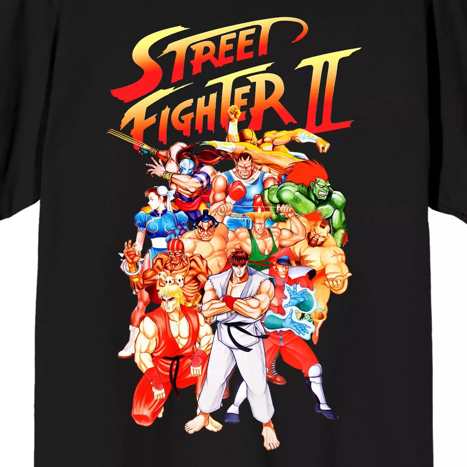 

Мужская футболка Street Fighter с персонажами группы Licensed Character