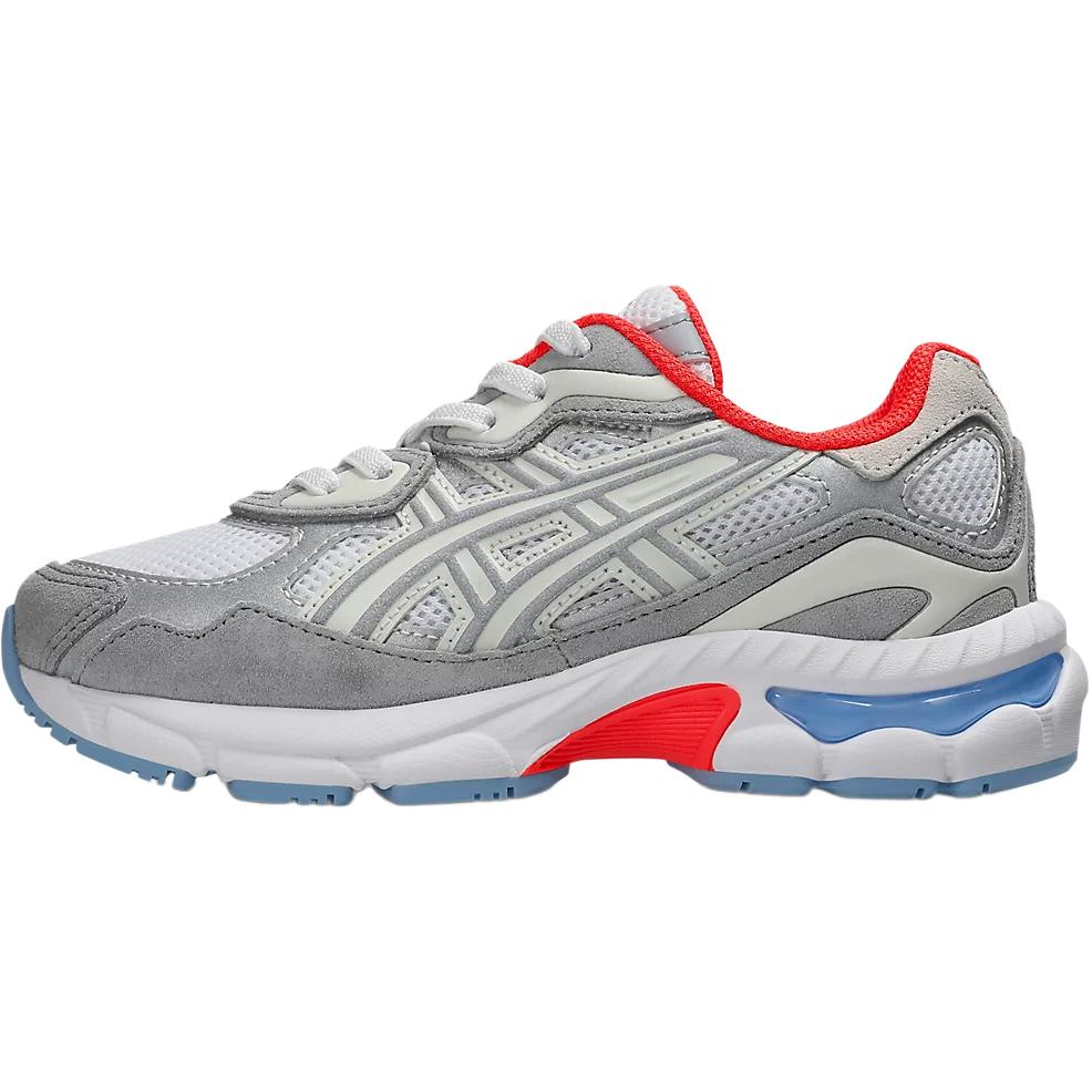 

ASICS Кроссовки для бега GEL NYC Breathable Support Low Top для детей, белые, серые, детские