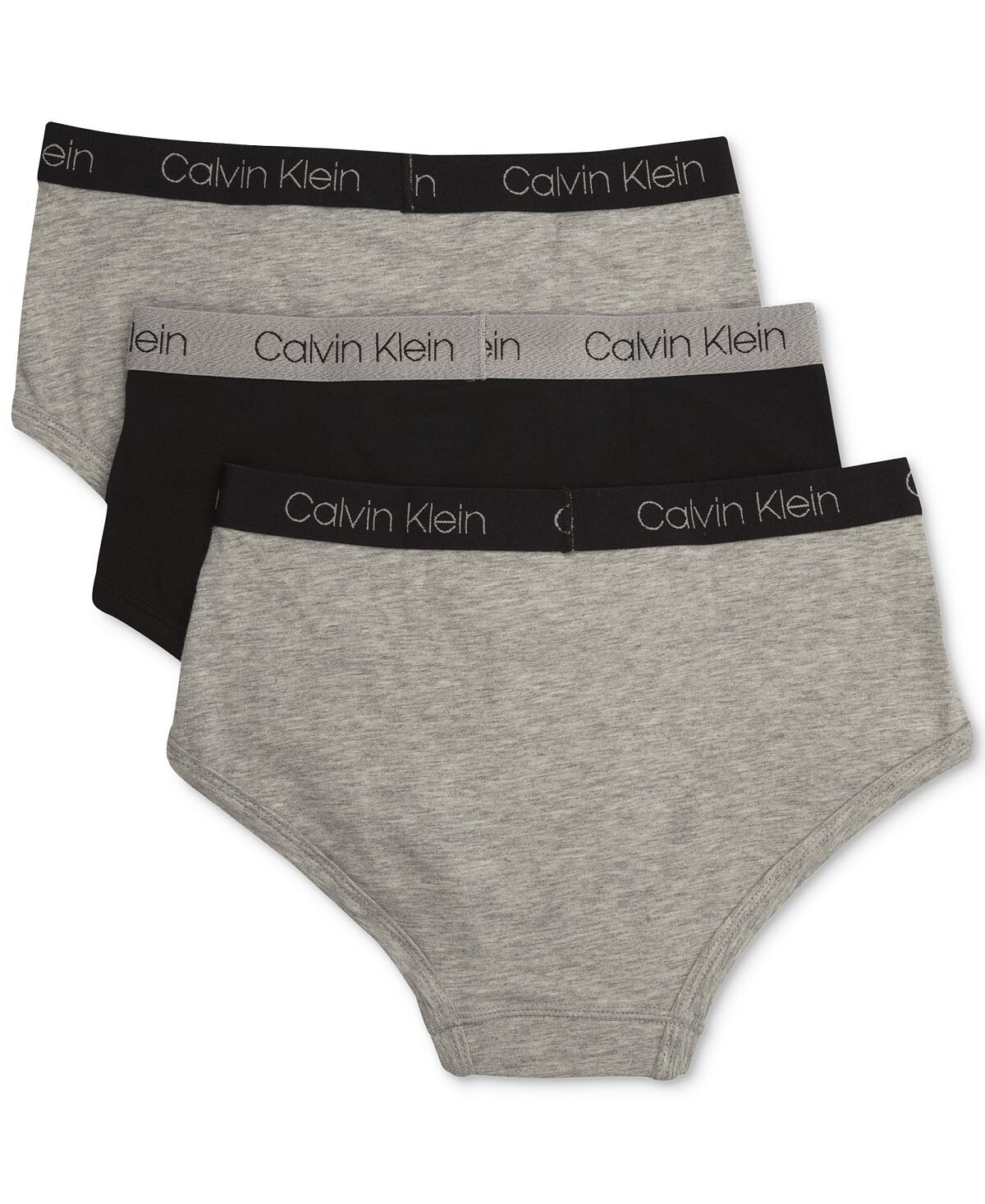 3-Пк. Хлопковые трусы, для маленьких и больших мальчиков Calvin Klein — фото 2