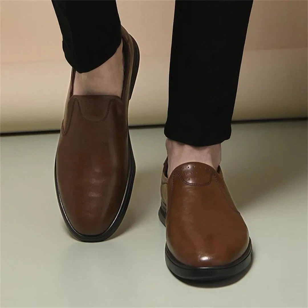 Лоферы кожаные Loafers Black — фото 2