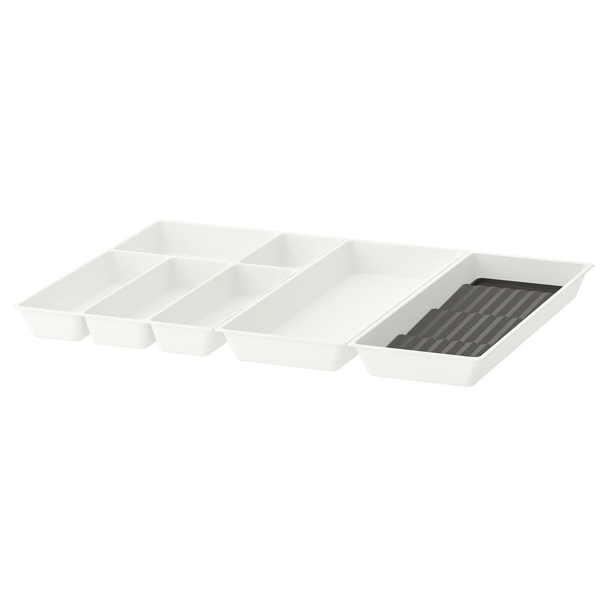 

Органайзер для ящиков, белый/антрацит, 72x50 см, UPPDATERA IKEA