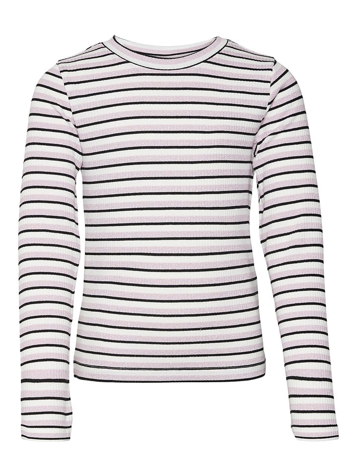 

Лонгслив Vero Moda Girl Vio, цвет rosa/schwarz/weiß