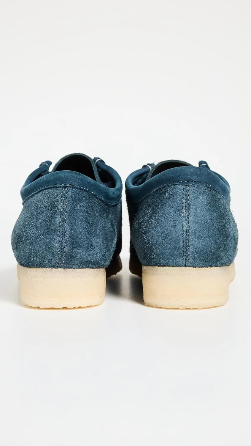 Оксфорды Clarks, Navy/Teal Suede — фото 3
