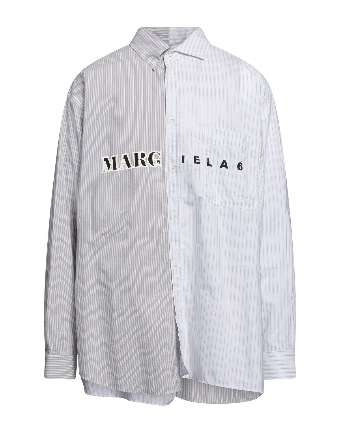 

Рубашка Mm6 Maison Margiela, светло-серый