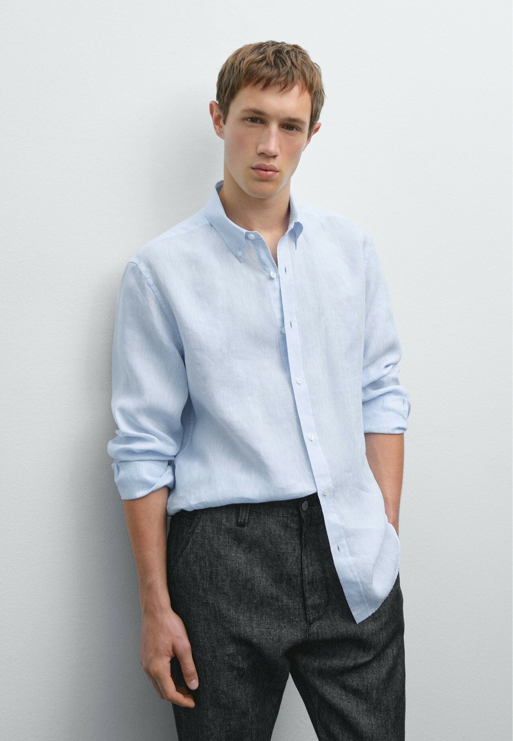 

Официальная рубашка REGULAR FIT Massimo Dutti, Blue