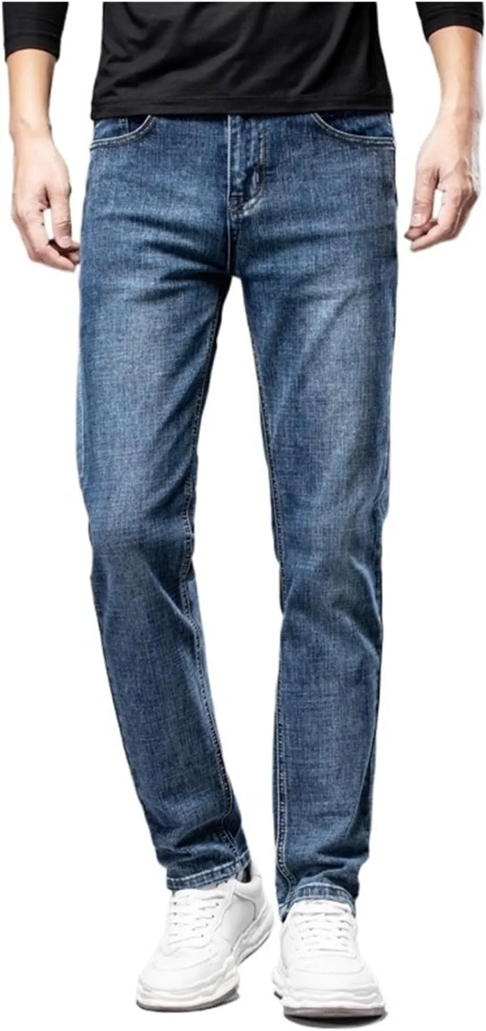 

Прямые джинсы мужские офисные SIDUFHAOPKLL