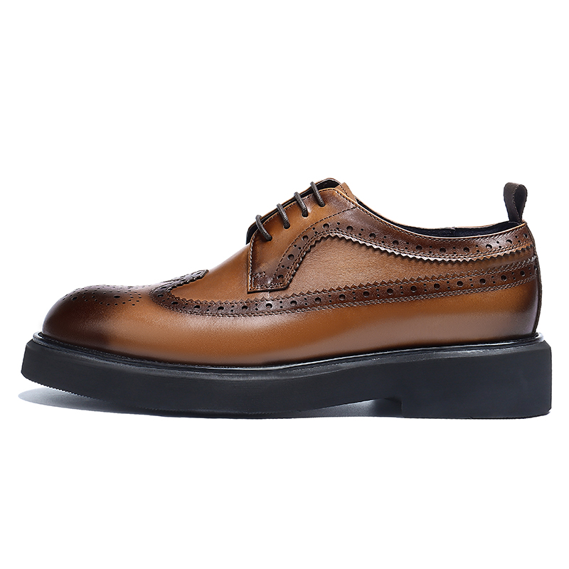 

Туфли мужские низкие Aston M.Jazz, цвет Brown (thick-soled)