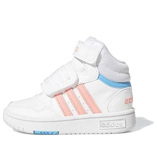 

Кроссовки neo hoops mid Adidas, белый