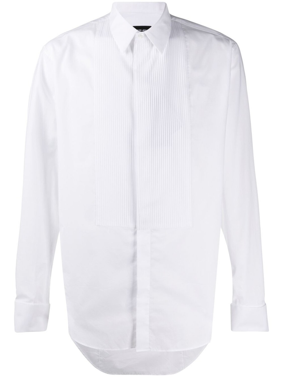 

Giorgio Armani рубашка с манишкой, белый