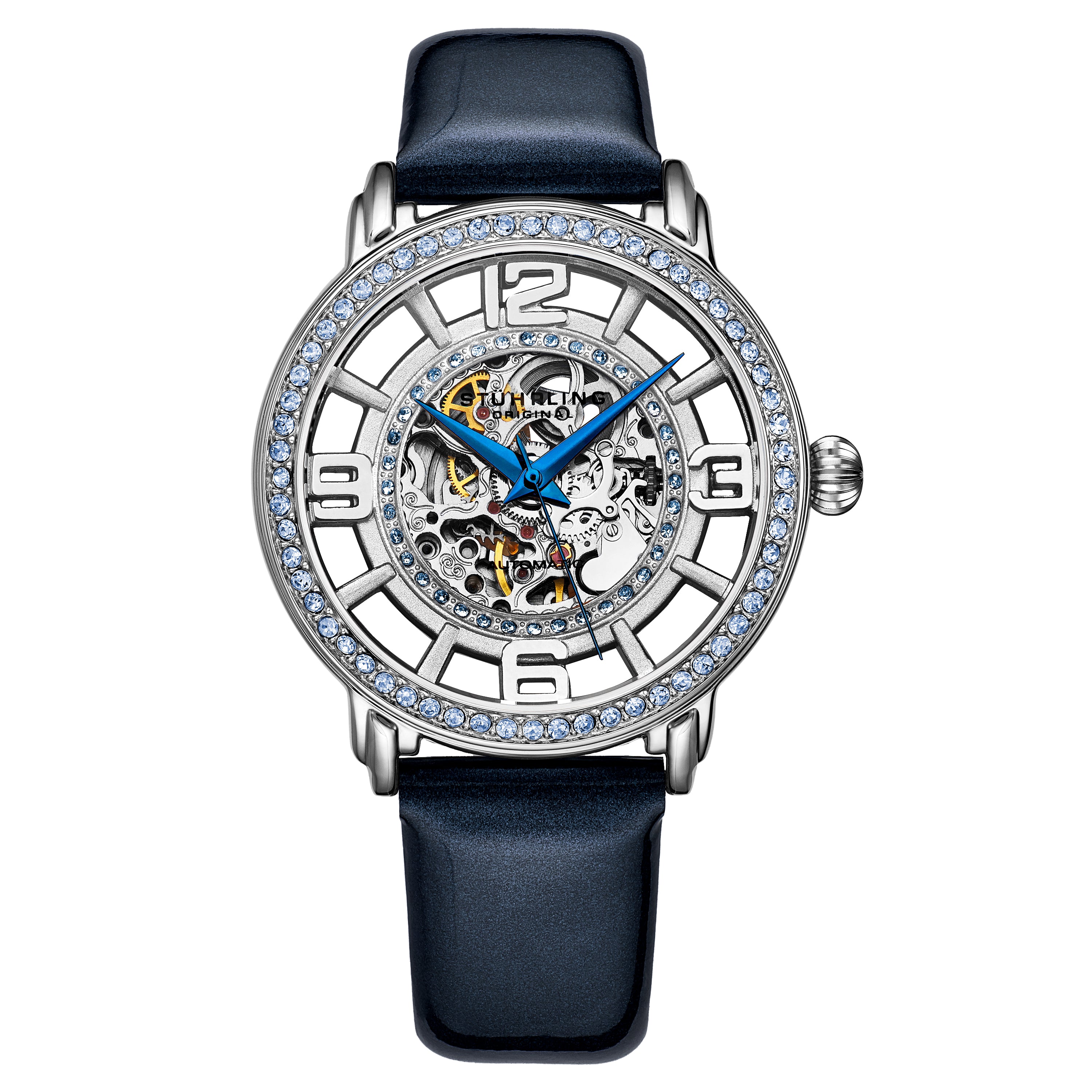 

Часы женские Stuhrling Original, серебряный/синий