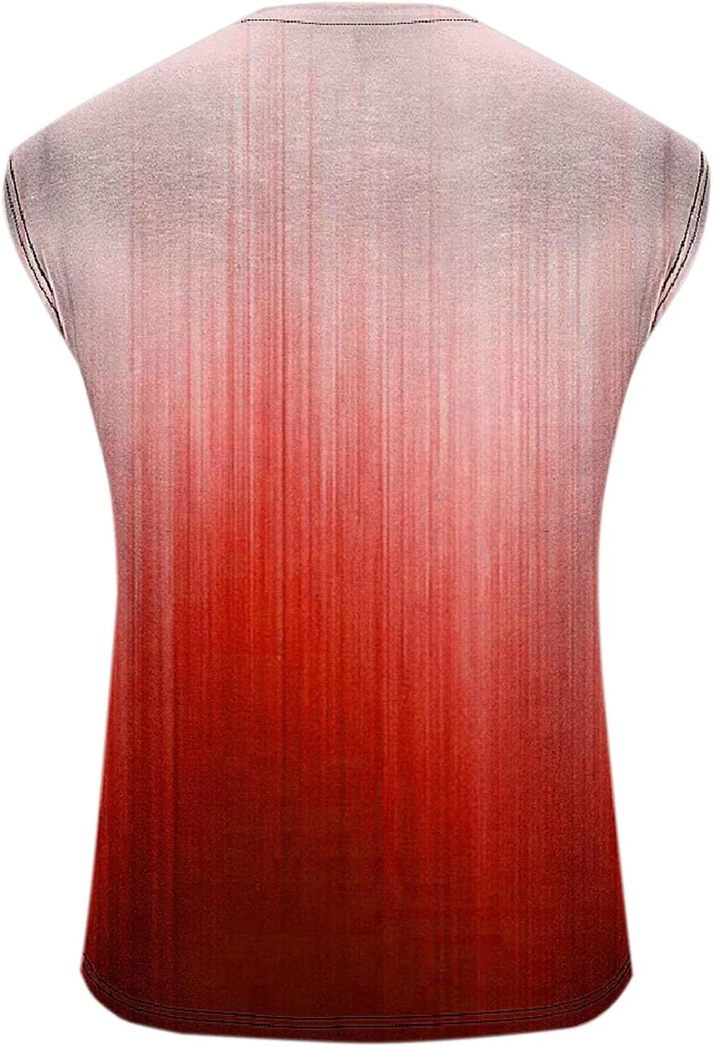 Мужская майка-борцовка градиентная, Watermelon Red — фото 4