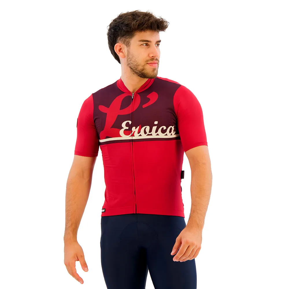 

Джерси с коротким рукавом Santini Eroica L´, красный
