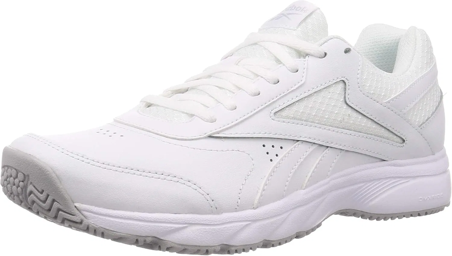 Мужские рабочие кроссовки Reebok Work N Cushion 4.0 Kc для ходьбы, White Cold Grey 2 White