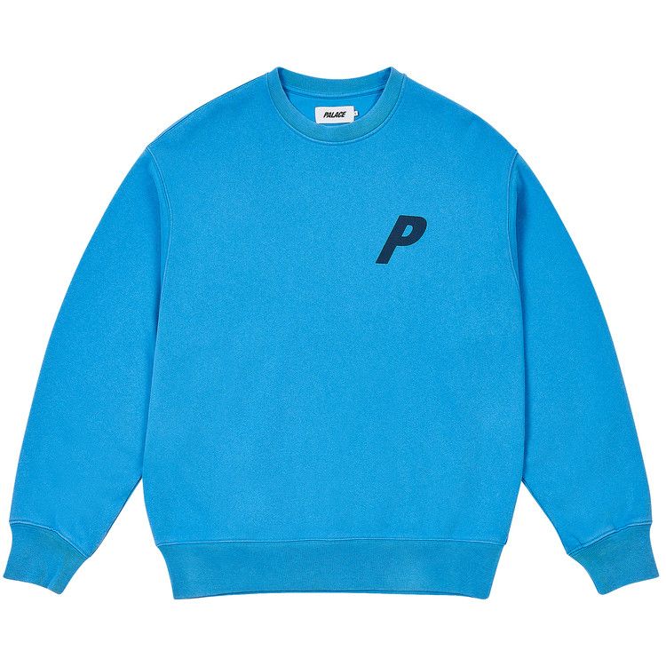 

Свитер Palace Pigment P3 Crew, Ocean Blue