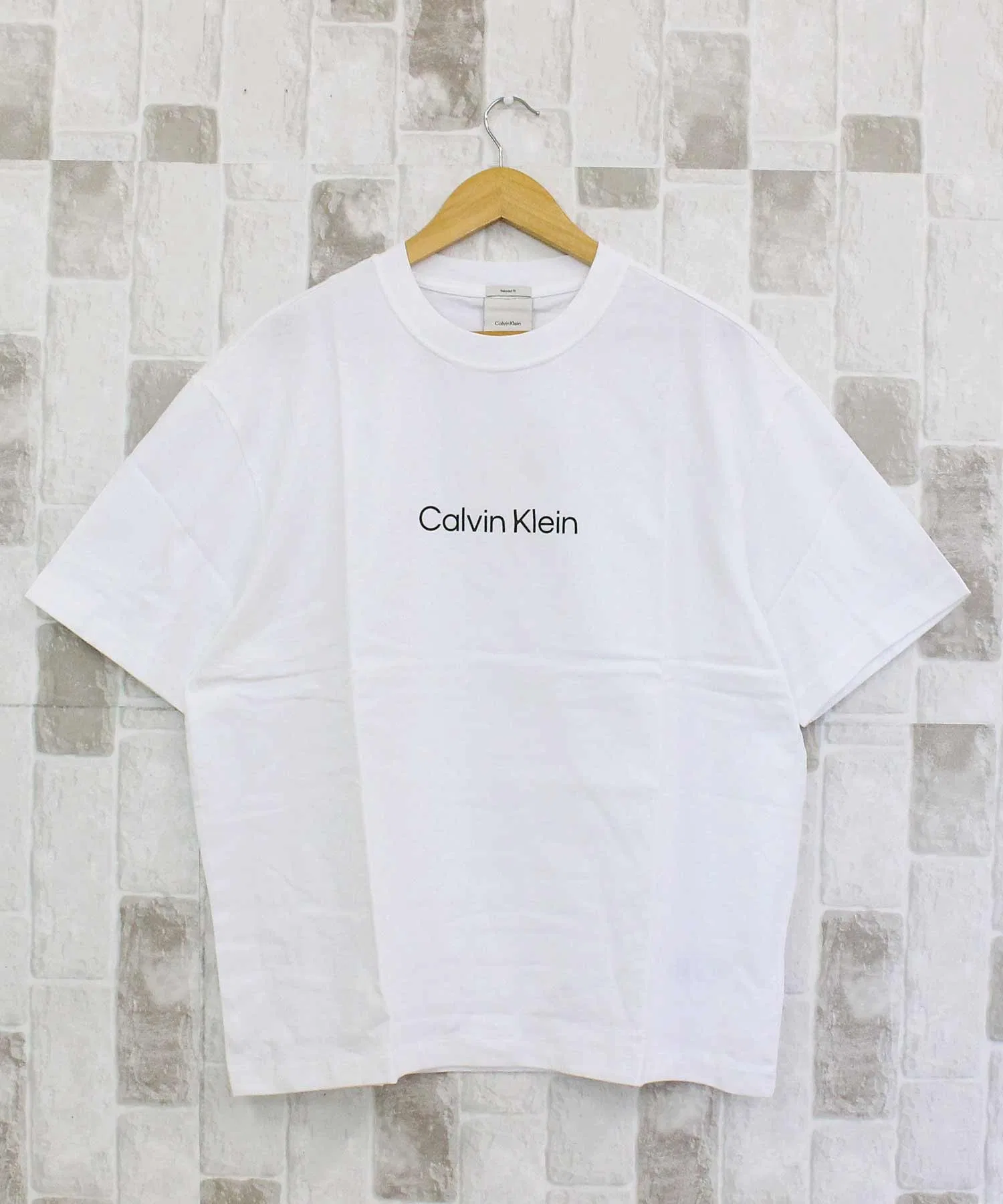 Мужская футболка Calvin Klein Standard Logo Crew Neck Tee — фото 2