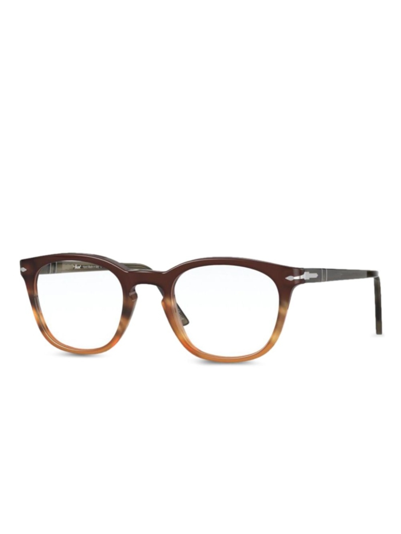 

Очки в круглой оправе Persol, коричневый