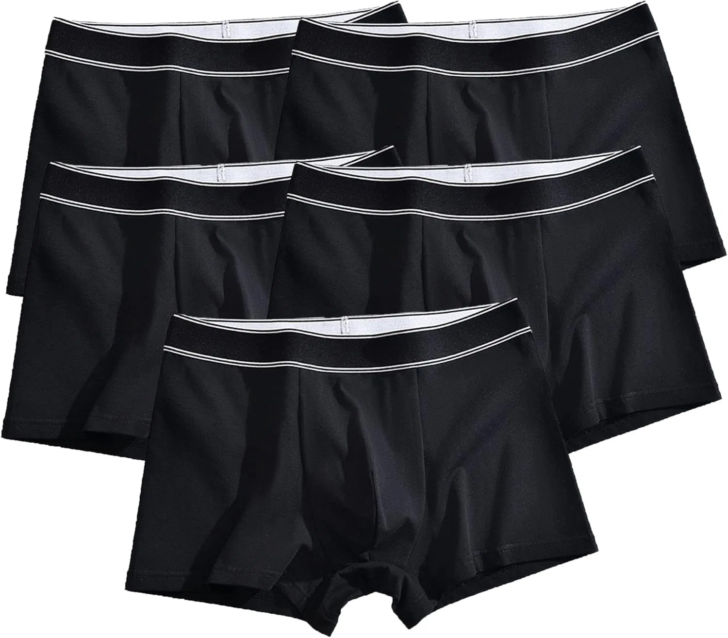 Боксеры хлопковые Black5pc