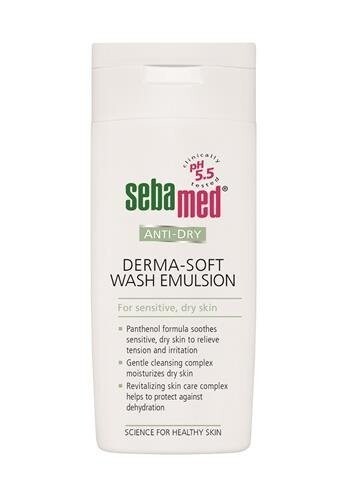 

Очищающая эмульсия для лица, 200 мл Sebamed, Anti-Dry