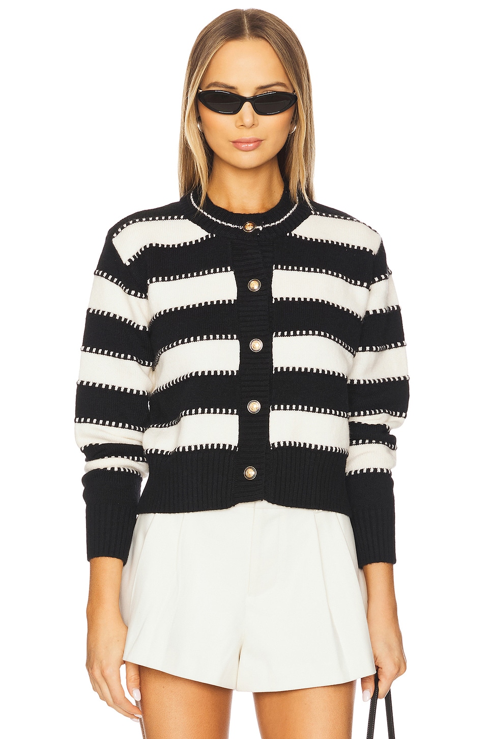 

Кардиган Sofi от Line & Dot, black & ivory