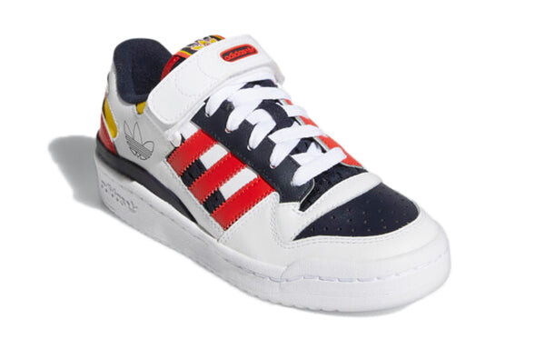 Кроссовки форум низкий Adidas, белый — фото 3