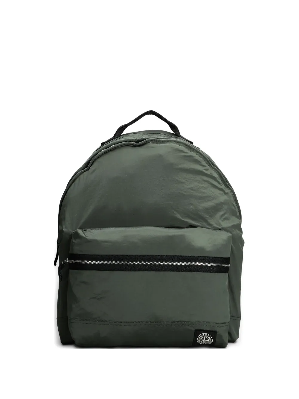

Рюкзак с карманом на молнии Stone Island, зеленый