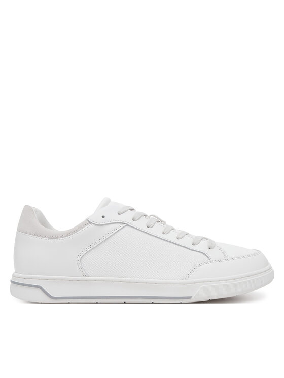 

Кроссовки Low Top Lace Up Lth Mono HM0HM01756 Calvin Klein, белый