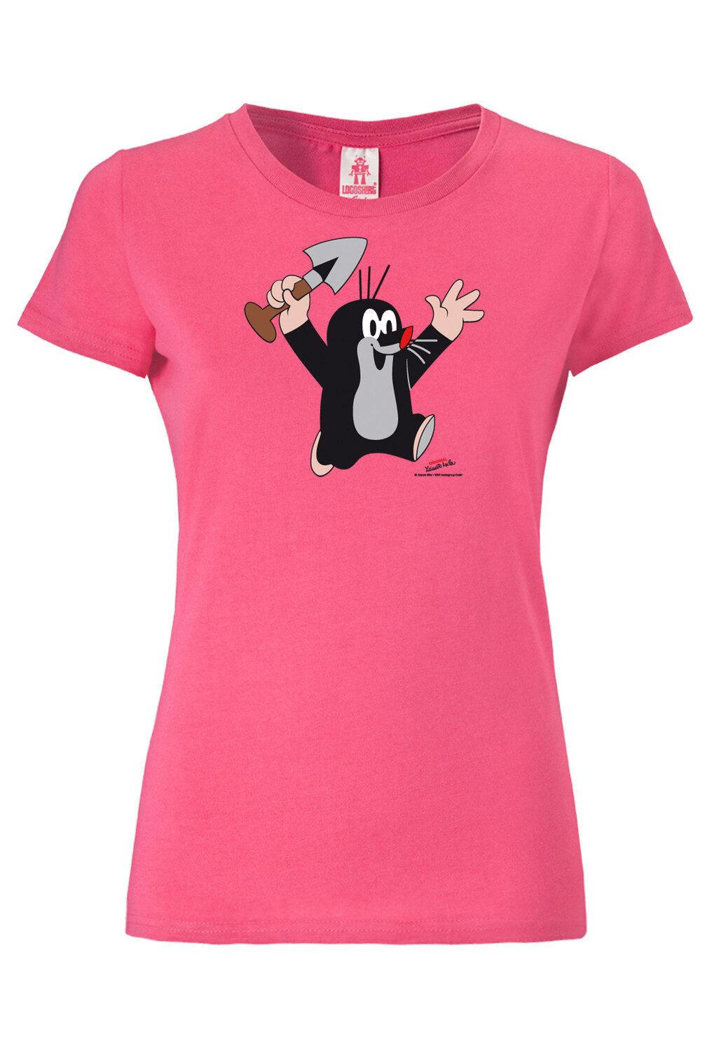 

Футболка Logoshirt Der kleine Maulwurf, розовый