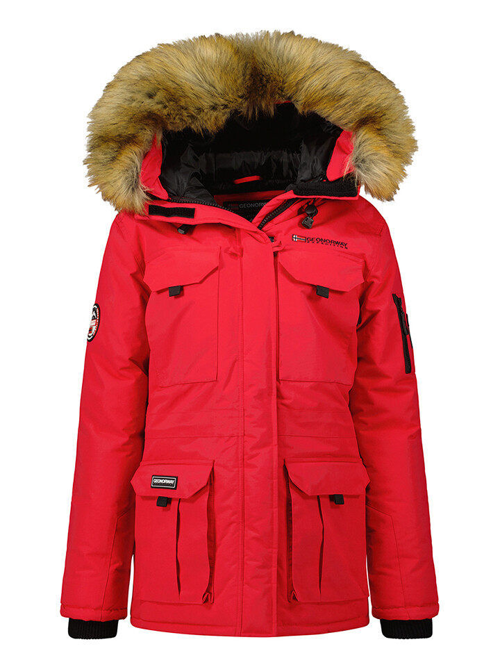 

Парка Geographical Norway Baliverne, красный