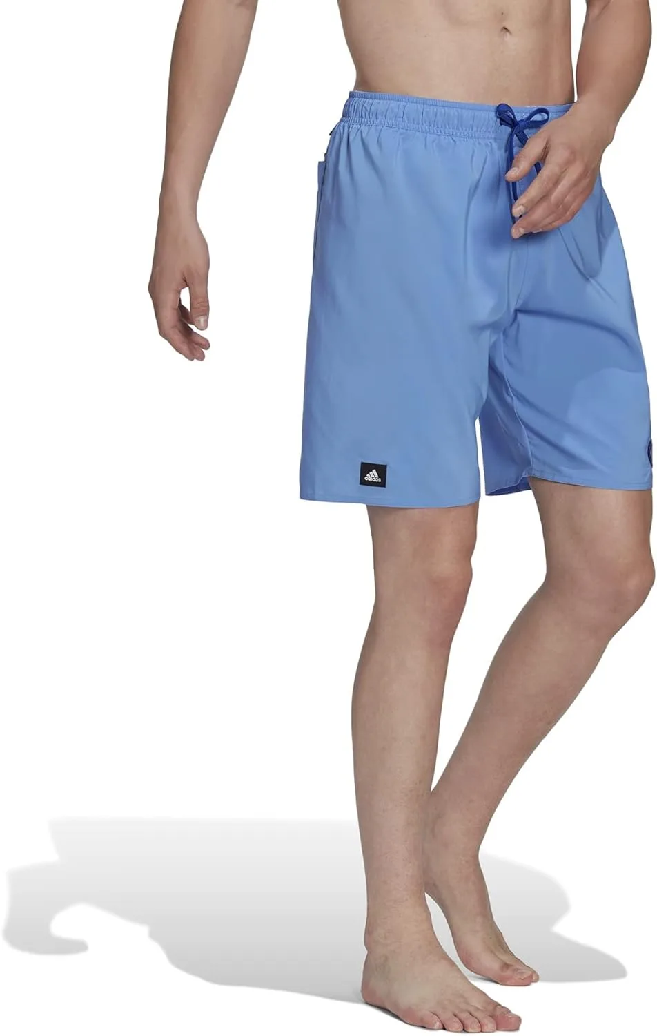 Плавки мужские Adidas Flor Logo Clx Casual Swimwear, синий — фото 2