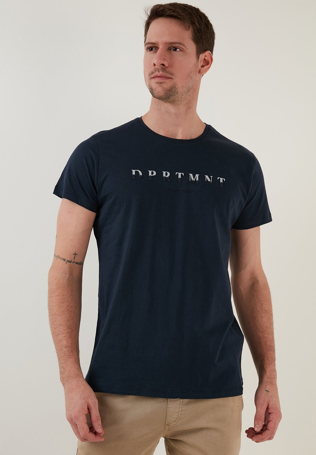 

Футболка с принтом SLIM FIT Buratti, цвет dark blue