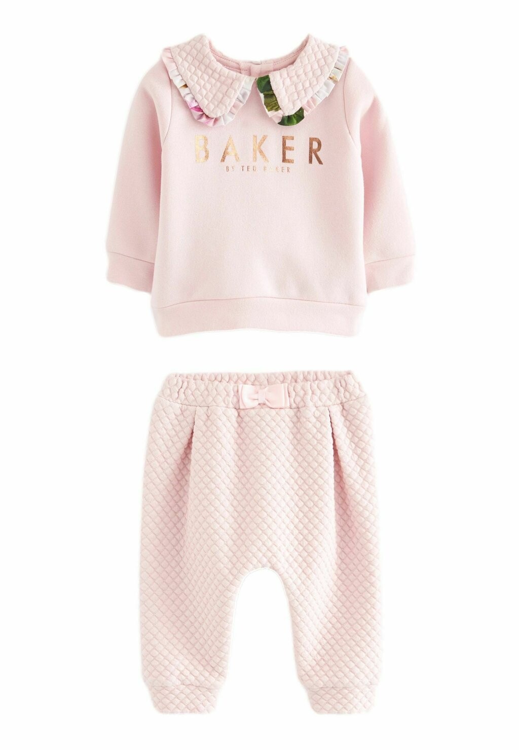 

Комплект QUILTED JOGGERS SET Baker by Ted Baker, цвет pink
