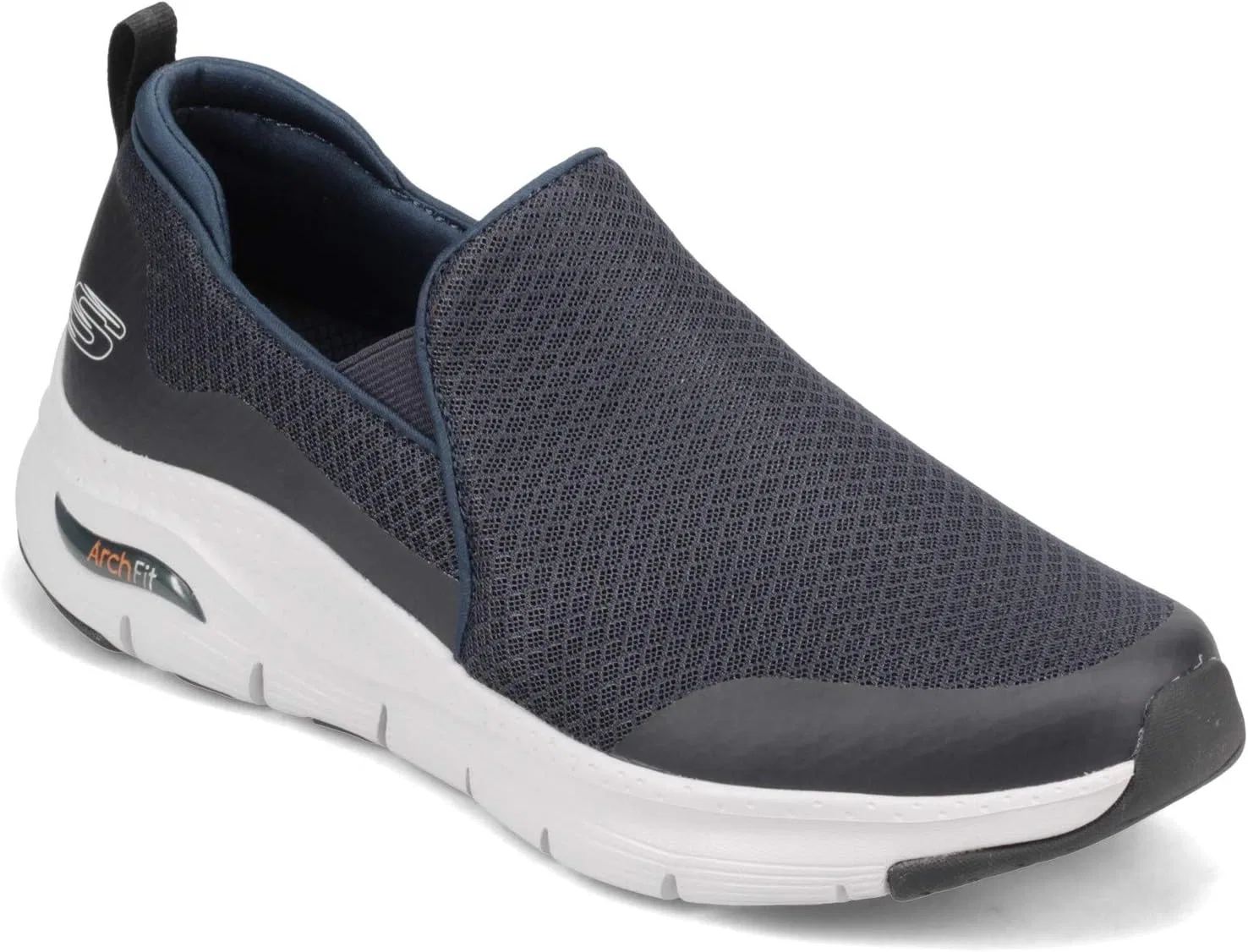 Мужские кроссовки Skechers Arch Fit Banlin, Navy Mesh Synthetic Trim — фото 2