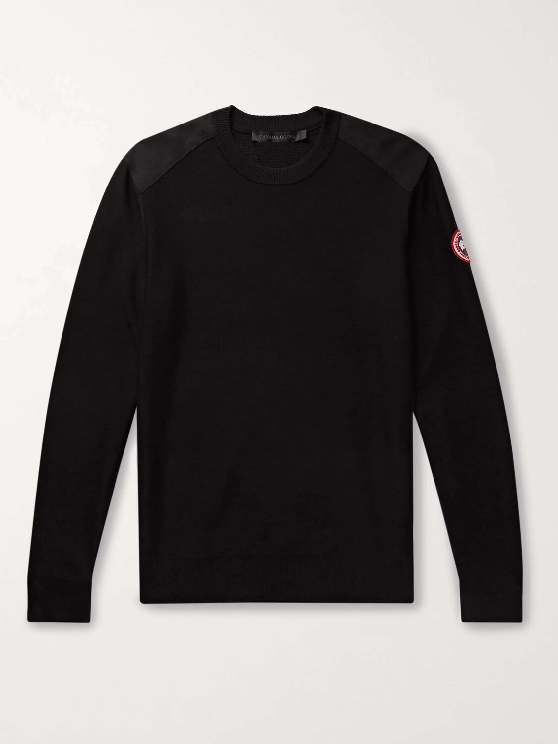 

Свитер Dartmouth CORDURA со вставками из мериносовой шерсти CANADA GOOSE, черный