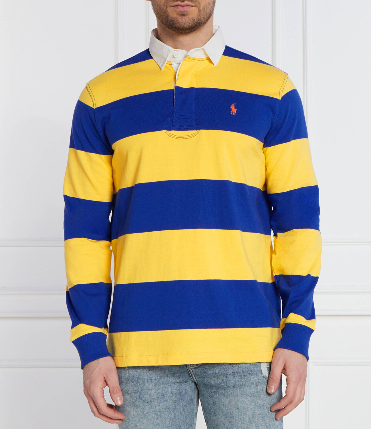 

Поло POLO RALPH LAUREN Classic fit, желтый